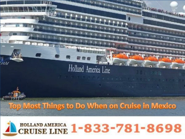 Top Most Things to Do When on Cruise in Mexico