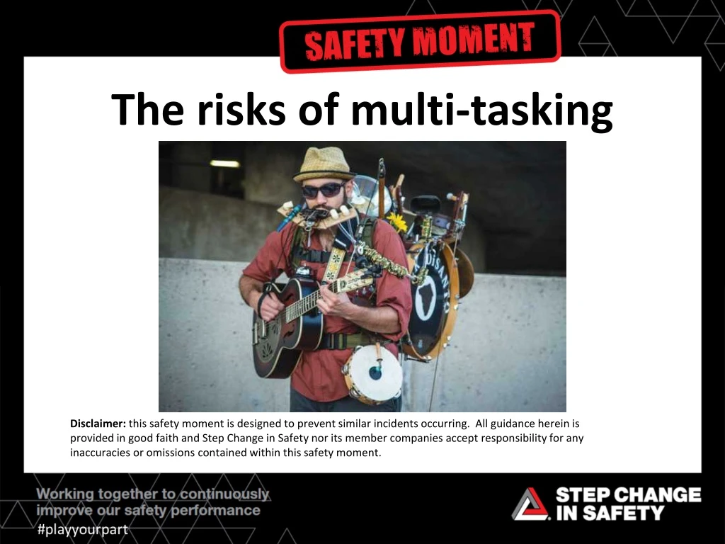 the risks of multi tasking