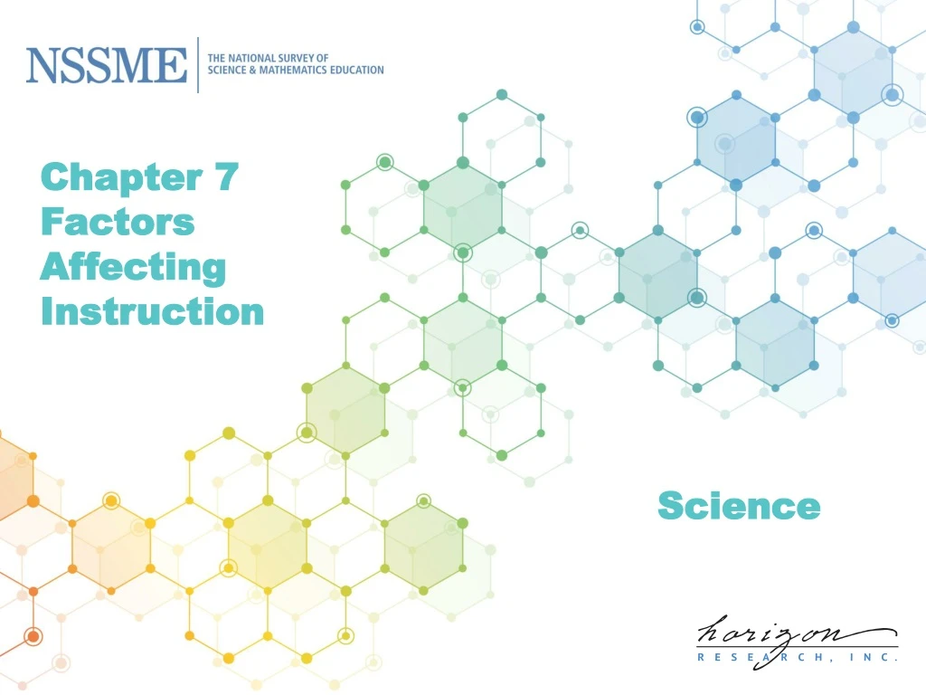 chapter 7 factors affecting instruction