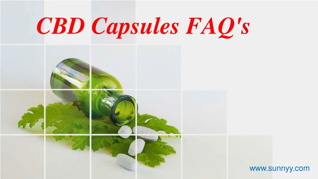 cbd capsules faq s