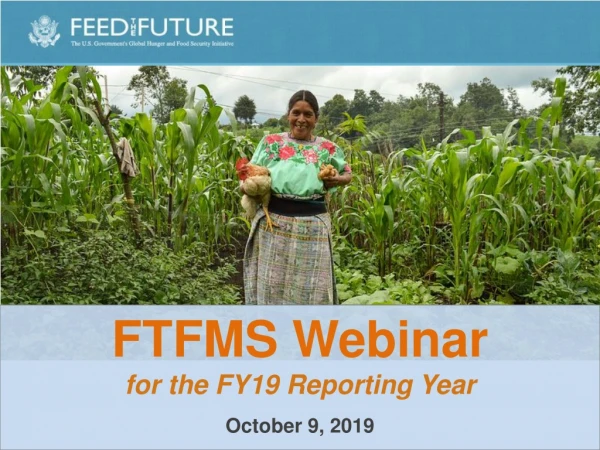 FTFMS Webinar for the FY19 Reporting Year