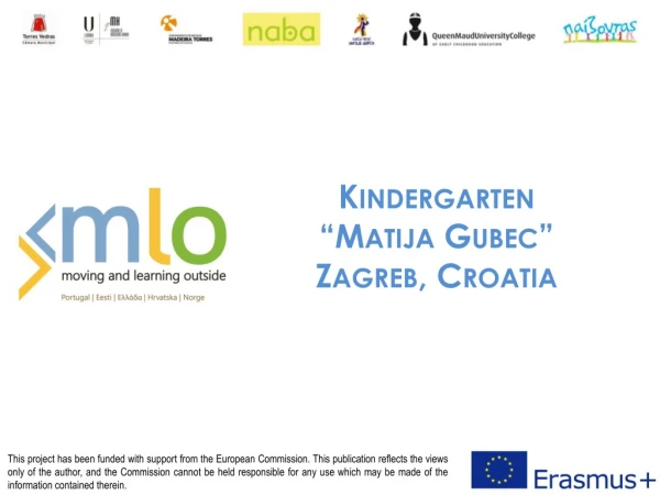 Kindergarten “Matija Gubec” Zagreb, Croatia
