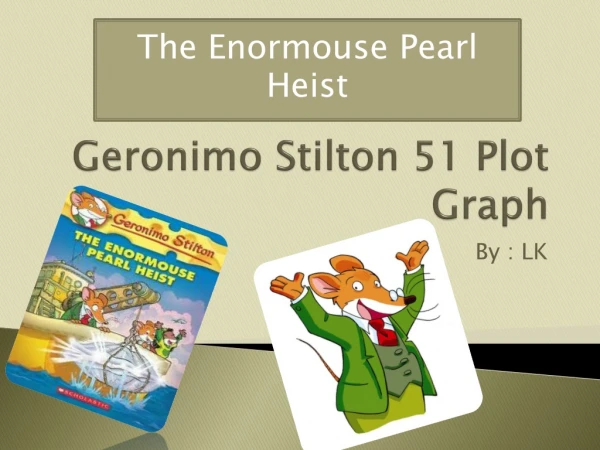 Geronimo Stilton 51 Plot Graph