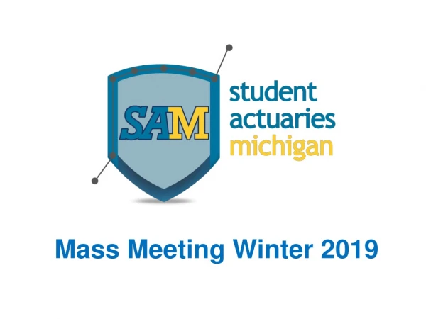 Mass Meeting Winter 201 9