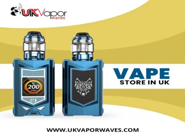 Vape Store in UK