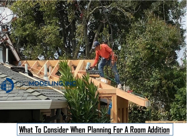 What To Consider When Planning For A Room Addition