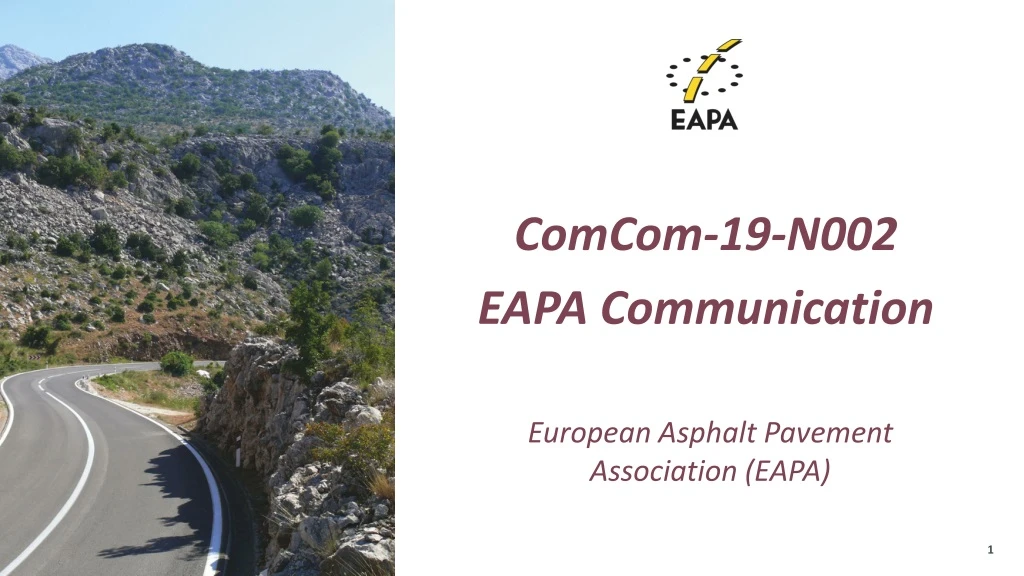 european asphalt pavement association eapa