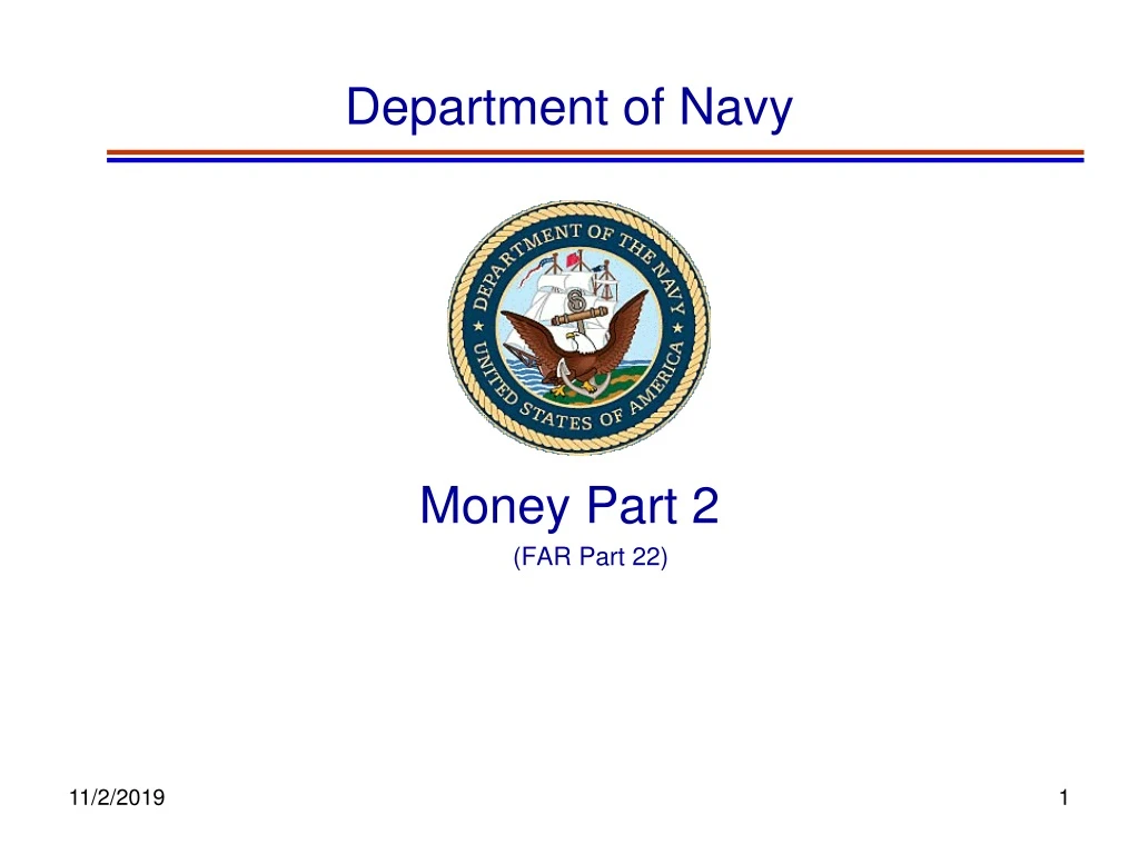 department of navy