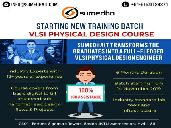 Top vlsi and embedded systems training institute in India