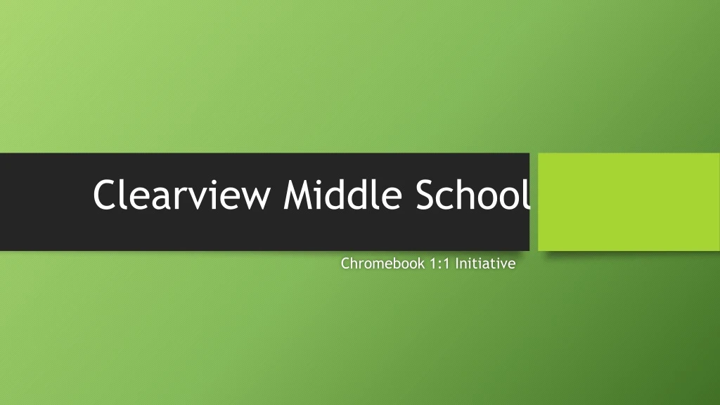 clearview middle school