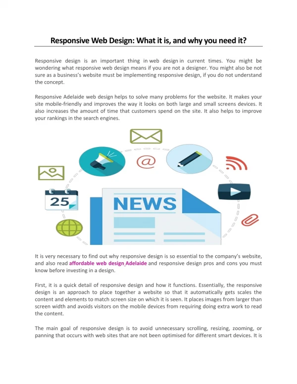 responsive web design what it is and why you need