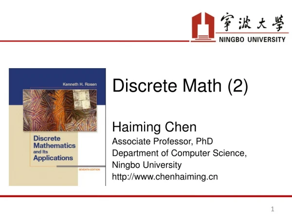 Discrete Math (2)