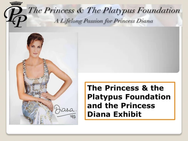 The Princess & the Platypus Foundation and the Princess Diana Exhibit