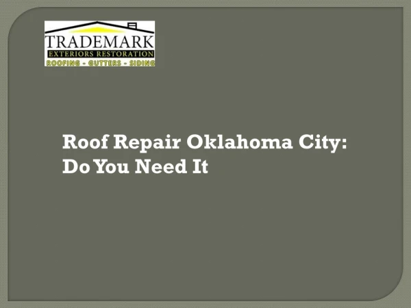Roofing Contractor Oklahoma City
