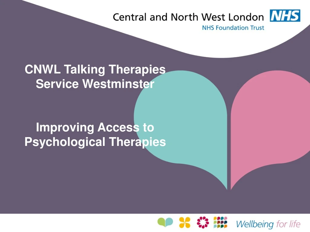 cnwl talking therapies service westminster