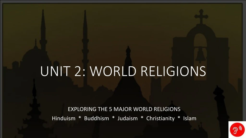 unit 2 world religions