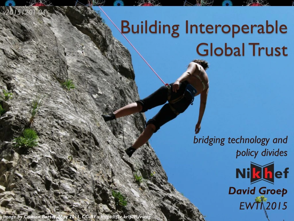 building interoperable global trust