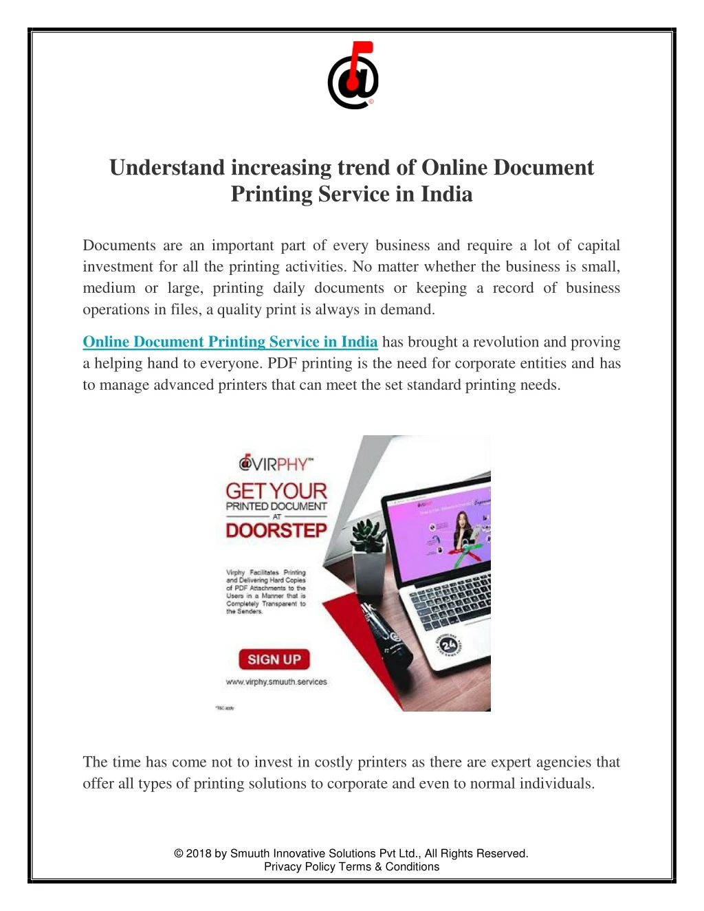 understand increasing trend of online document