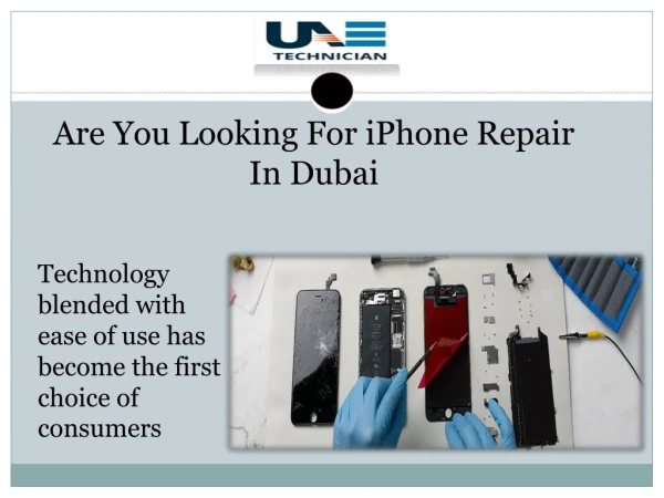 iPhone Repair Service Center in Dubai