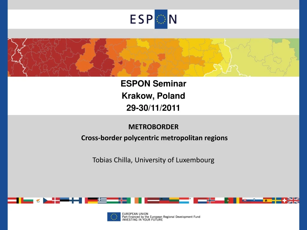 espon seminar krakow poland 29 30 11 2011