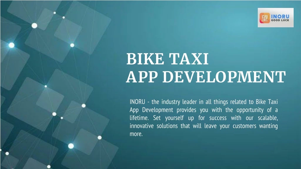 bike taxi app development