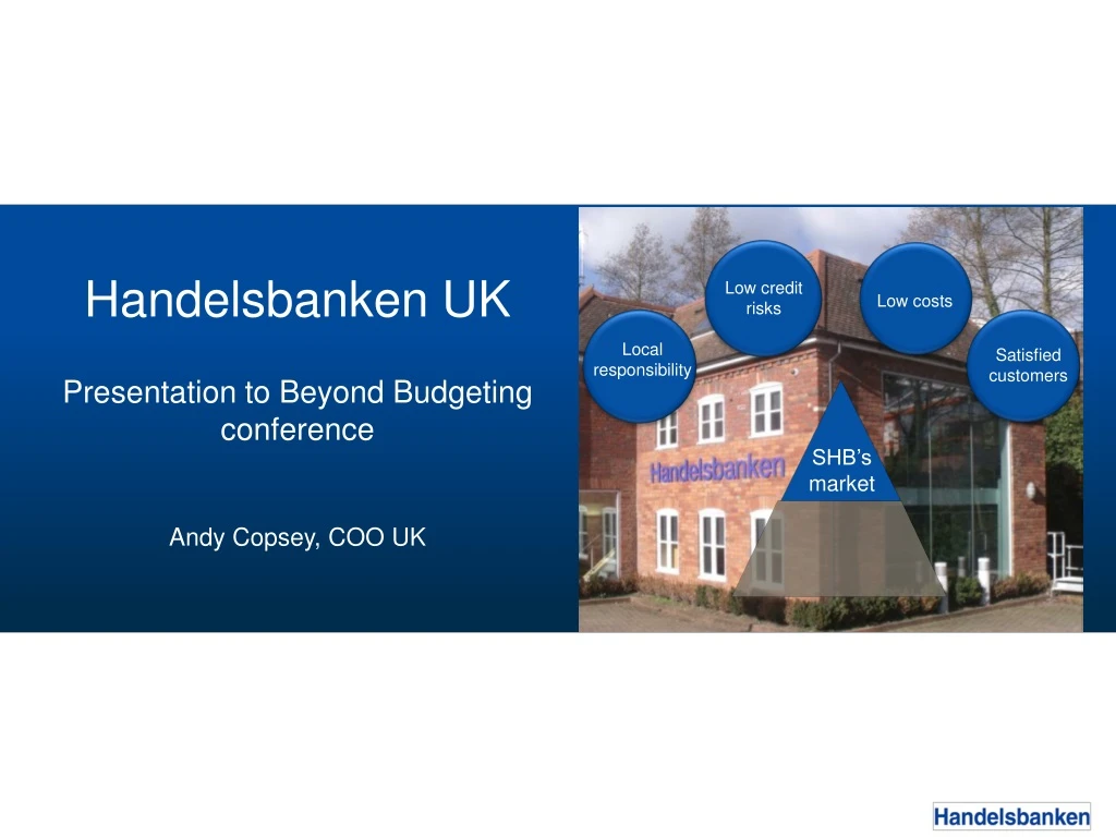 handelsbanken uk presentation to beyond budgeting