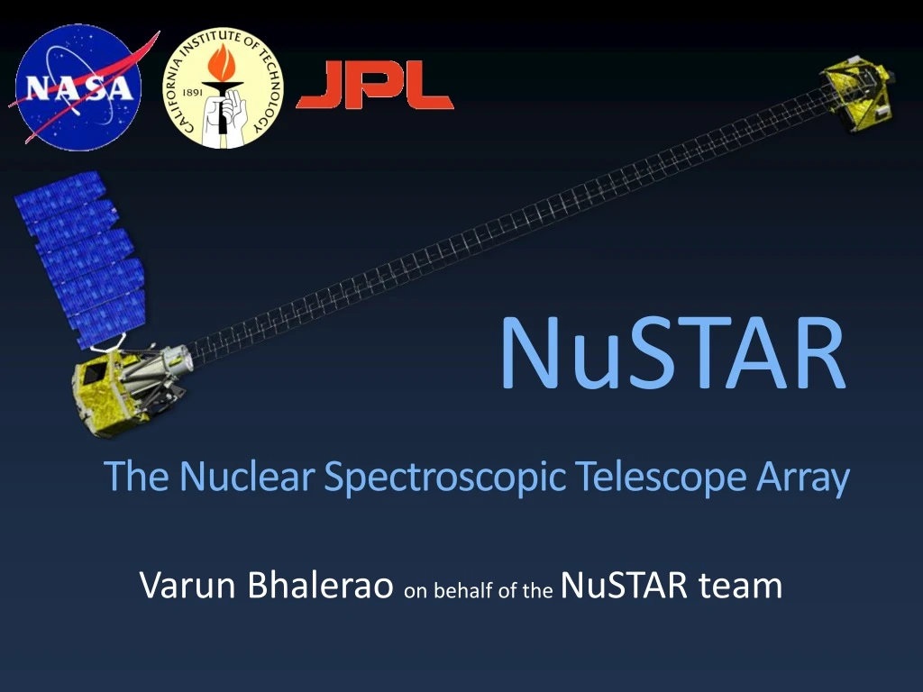 the nuclear spectroscopic telescope array