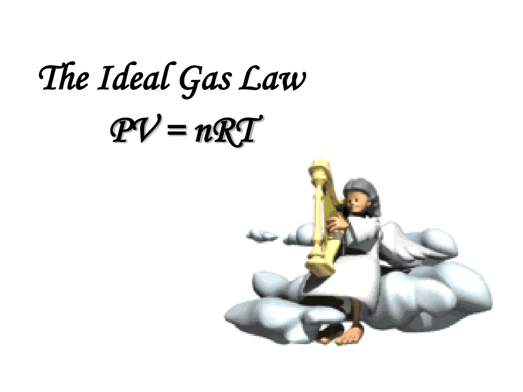 the ideal gas law