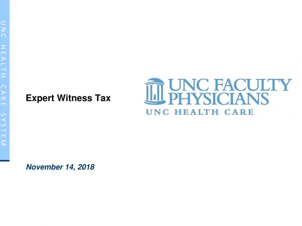 Expert Witness Tax