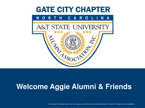 Welcome Aggie Alumni &amp; Friends