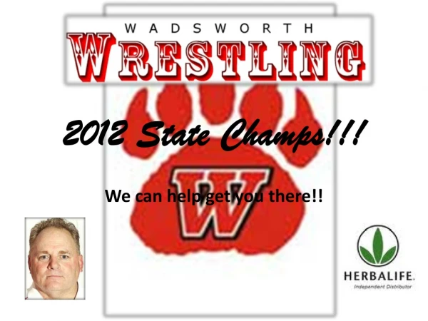 2012 State Champs!!!