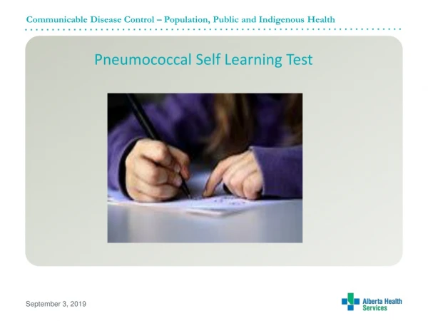 Communicable Disease Control – Population, Public and Indigenous Health