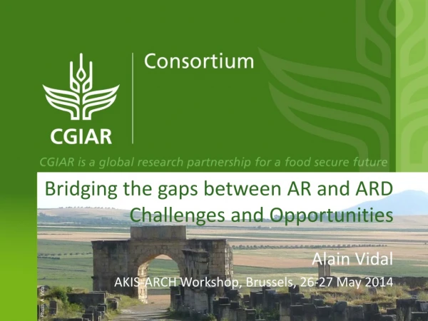 Bridging the gaps between AR and ARD Challenges and Opportunities