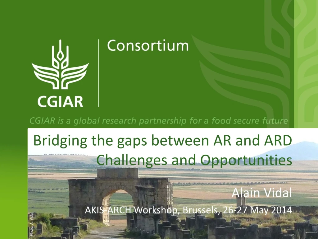 bridging the gaps between ar and ard challenges