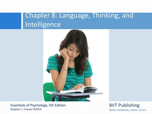 Chapter 8: Language, Thinking, and Intelligence