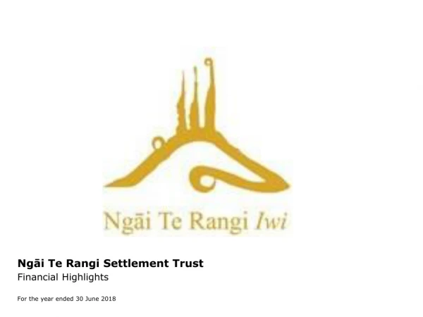 Ngāi Te Rangi Settlement Trust