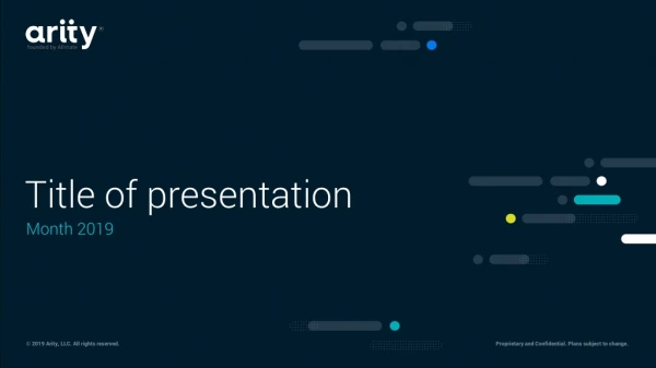 Title of presentation