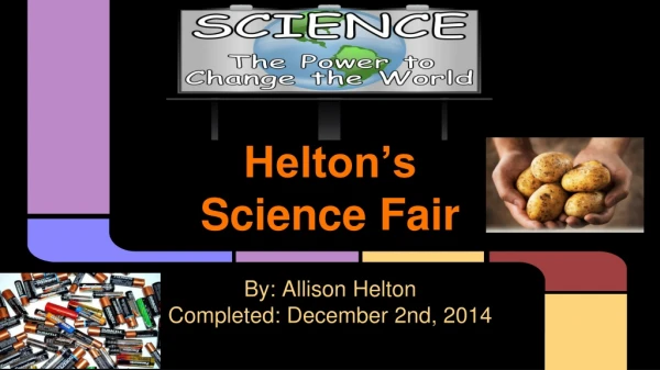 Helton’s Science Fair