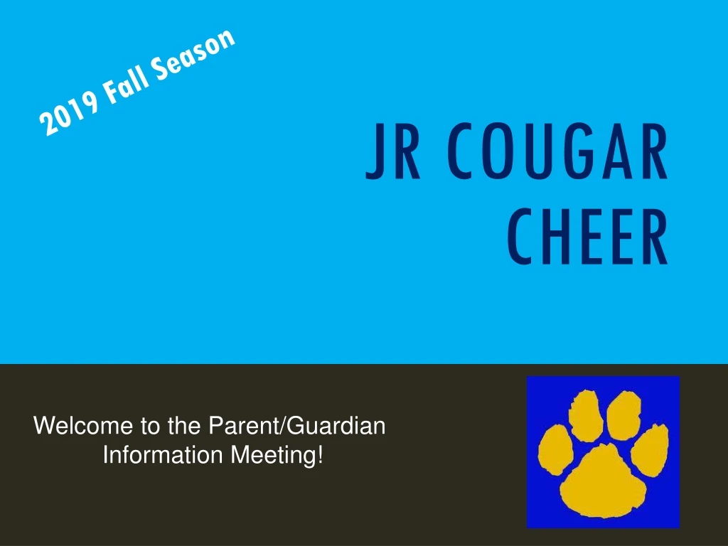 jr cougar cheer
