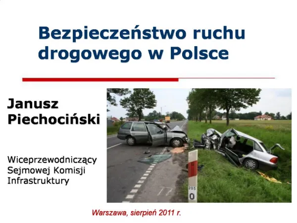 Bezpieczenstwo ruchu drogowego w Polsce