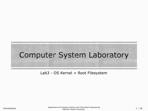 Computer System Laboratory