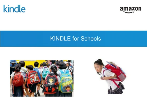 KINDLE for Schools