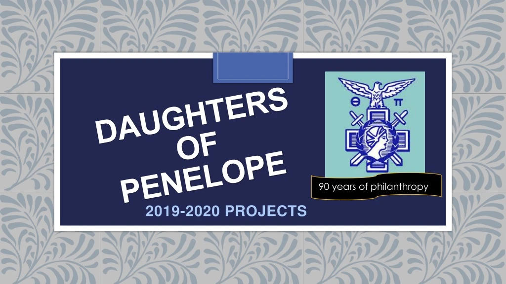 daughters of penelope