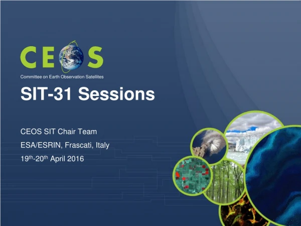 SIT-31 Sessions