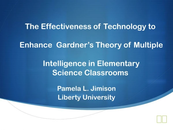 Pamela L. Jimison Liberty University