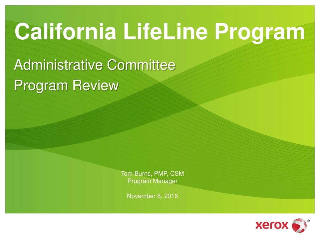 california lifeline program