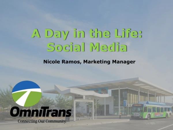 A Day in the Life: Social Media
