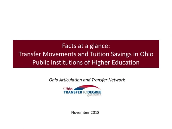 Ohio Articulation and Transfer Network