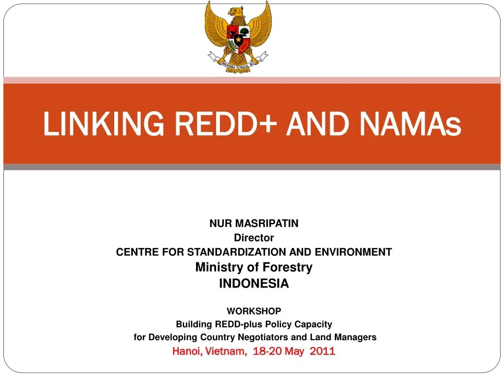 linking redd and namas