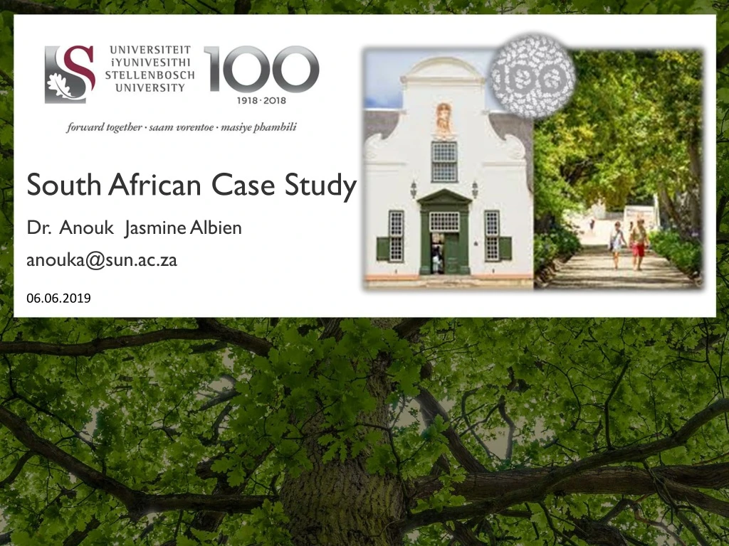 south african case study
